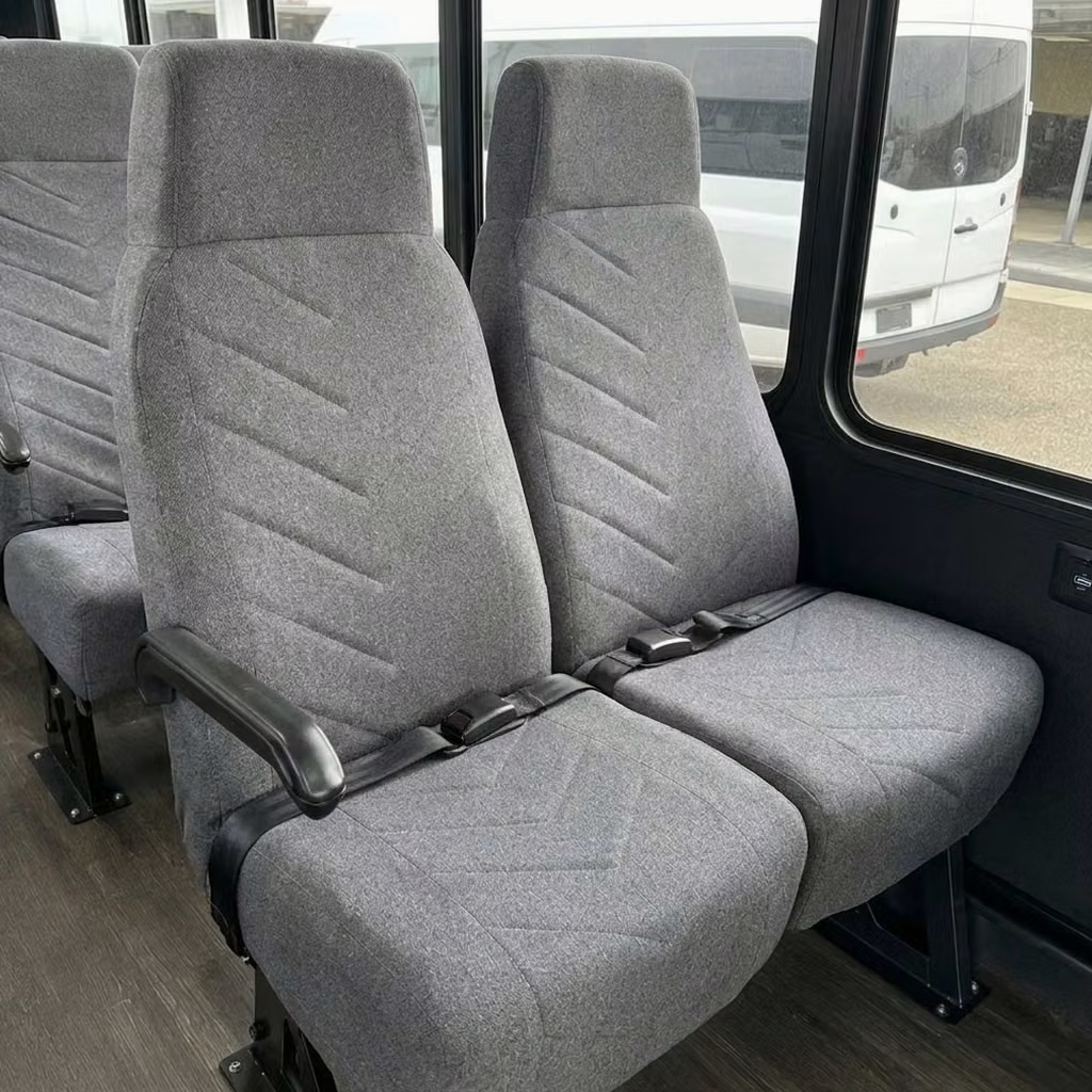 lauderdale lakes 18 passenger minibus high back seats