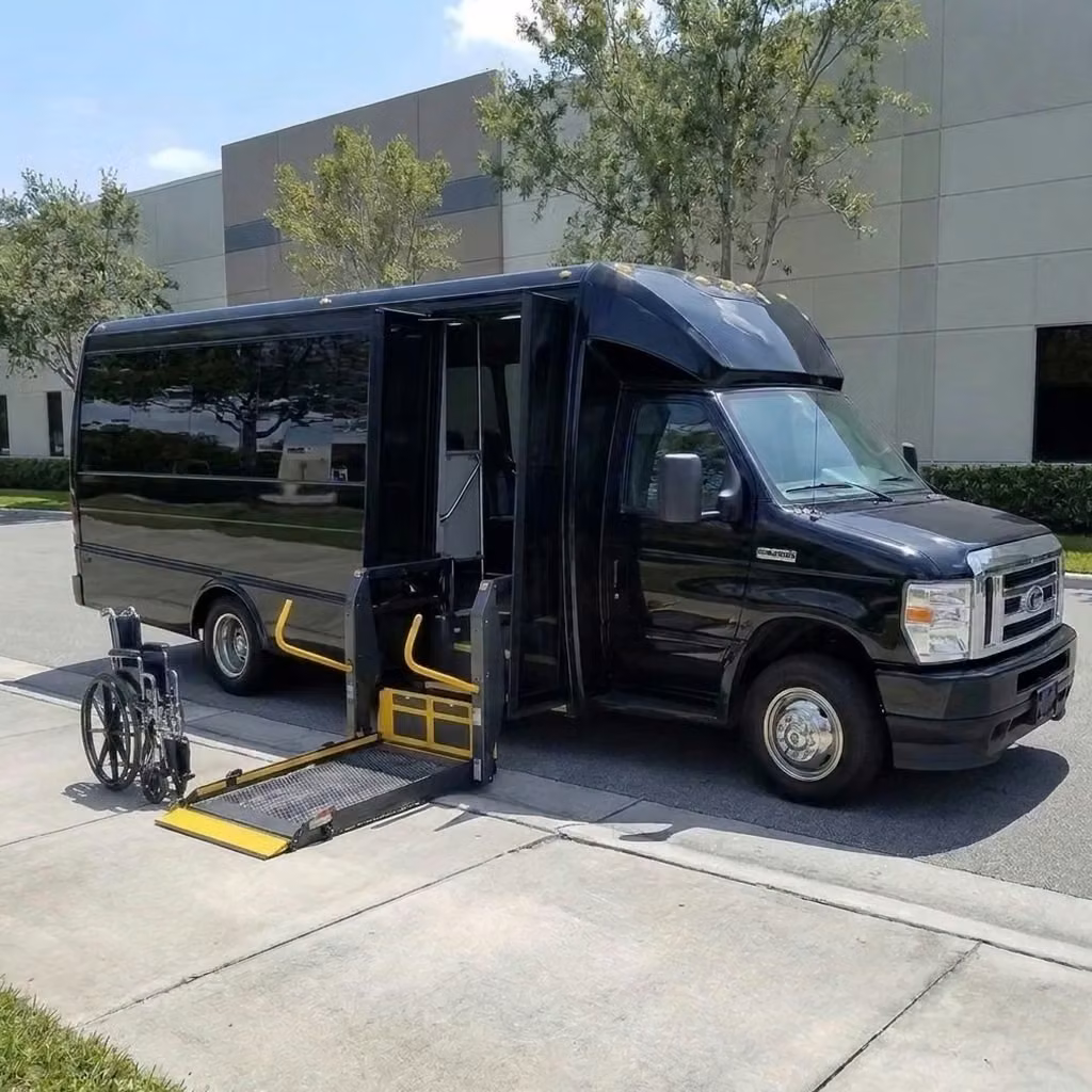 lauderdale lakes 18 passenger minibus wheelchair lift
