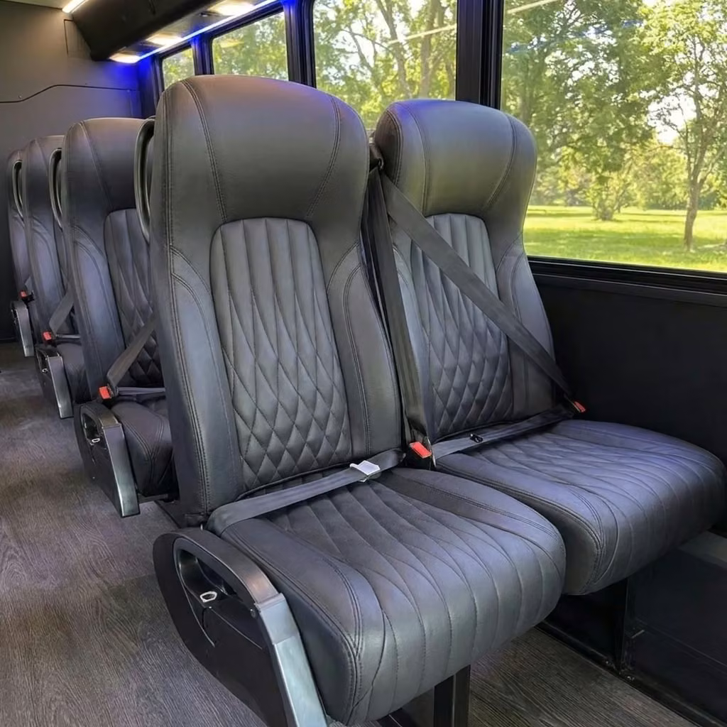 lauderdale lakes 20 passenger minibus high back seats