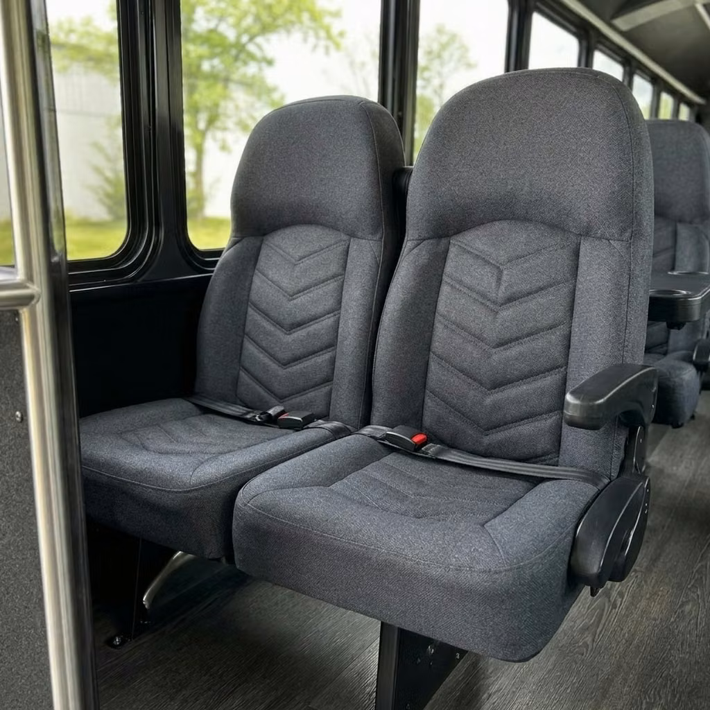 lauderdale lakes 25 passenger minibus high back seats