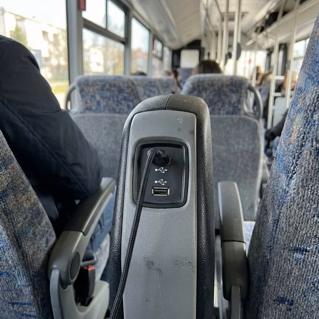 lauderdale lakes 28 passenger minibus usb charging