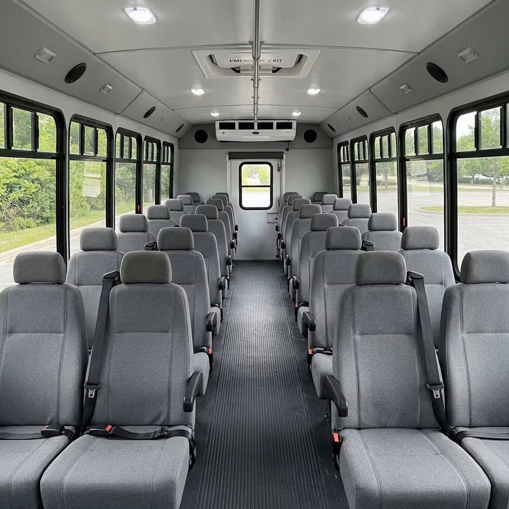 lauderdale lakes 30 passenger minibus seating