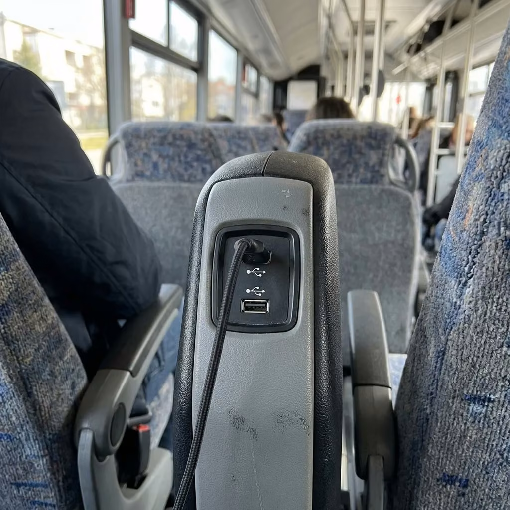 lauderdale lakes 30 passenger minibus usb charging