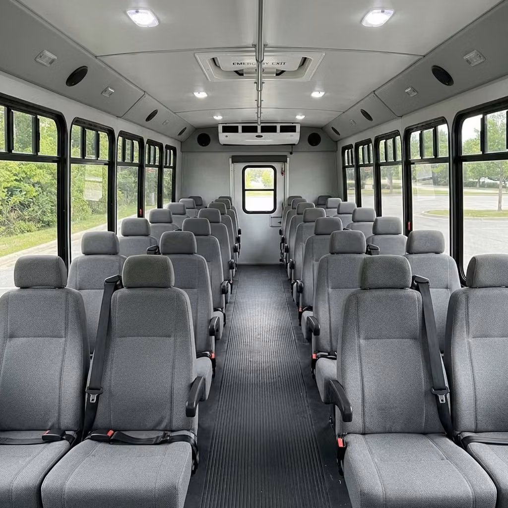 lauderdale lakes 35 passenger minibus seating
