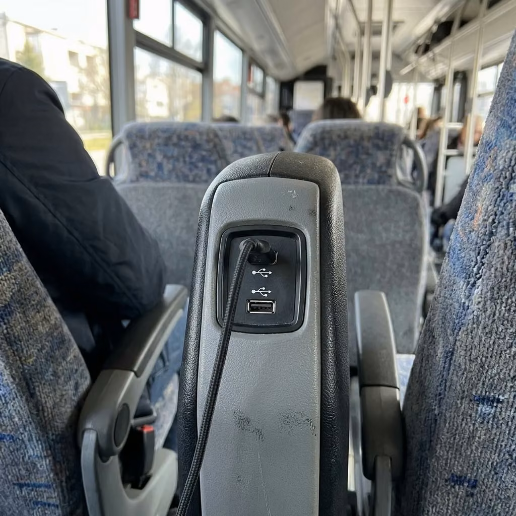 lauderdale lakes 35 passenger minibus usb charging