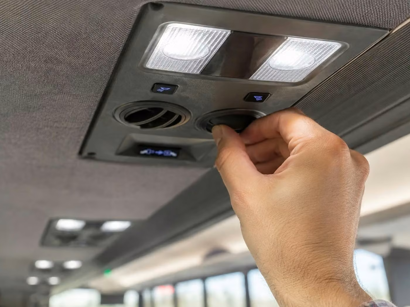 lauderdale lakes 56 passenger charter bus air conditioning