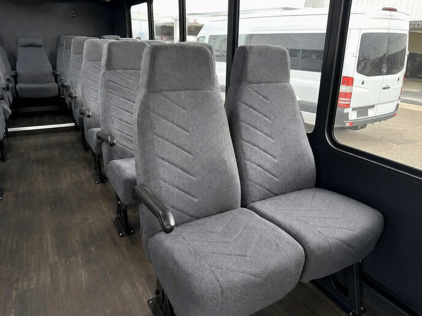 18 passenger minibus inside