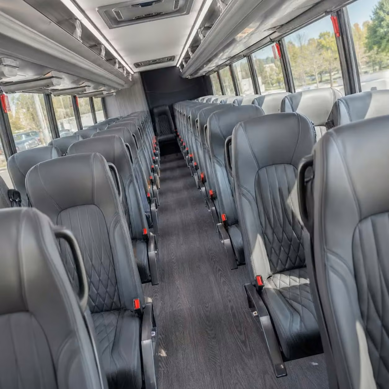 30 passenger minibus inside