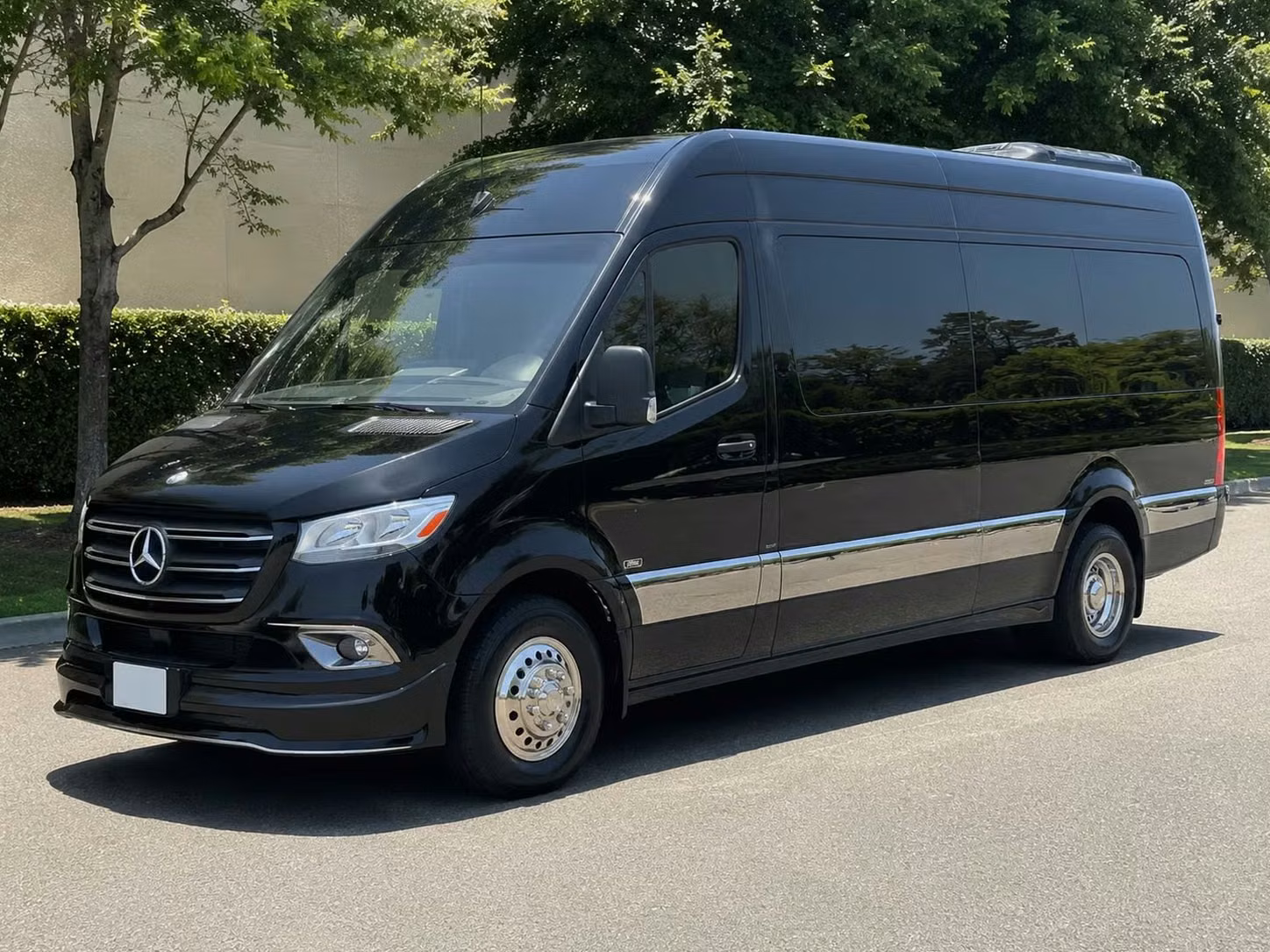 sprinter van with driver